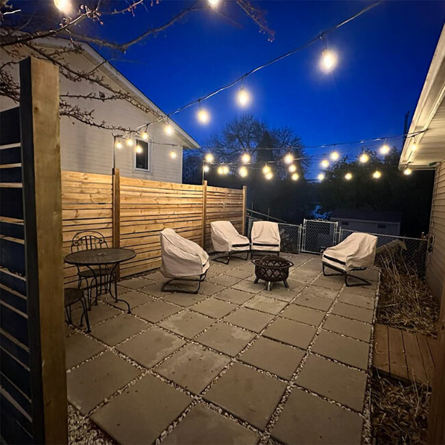 Metallstangen für Lichterketten - 2er-Set