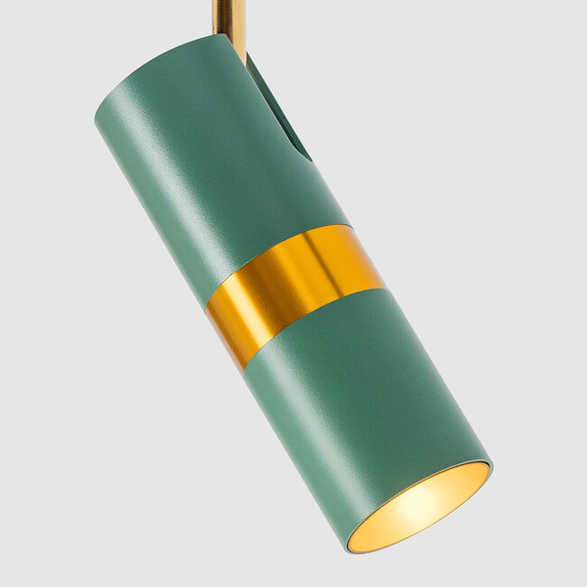 1-Phasen-Schienensystem 1,5 Meter Blau mit Gold - Remi