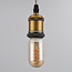 LED Filament Röhrenlampe 4W 2200K, amber Glas mit Spirale - dimmbar