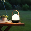 Aufladbare Solar-Tischleuchte Saro - tragbar mit integrierter LED