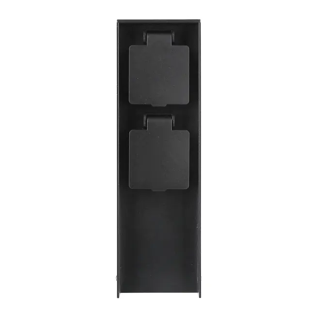 Steckdosensäule für Außen - IP44, 2 Steckdosen