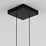 Moderne Pendelleuchte Carre mit 3-stufig dimmbaren LEDs