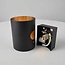 Moderne Wandleuchte schwarz mit goldenem Interieur - Jen