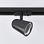 Railspot 1-fase Sev, 3-staps dimbaar - zwart met chrome