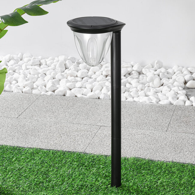 Solar-Außenlampe Elio mit anpassbarer Farbtemperatur – 2er Set