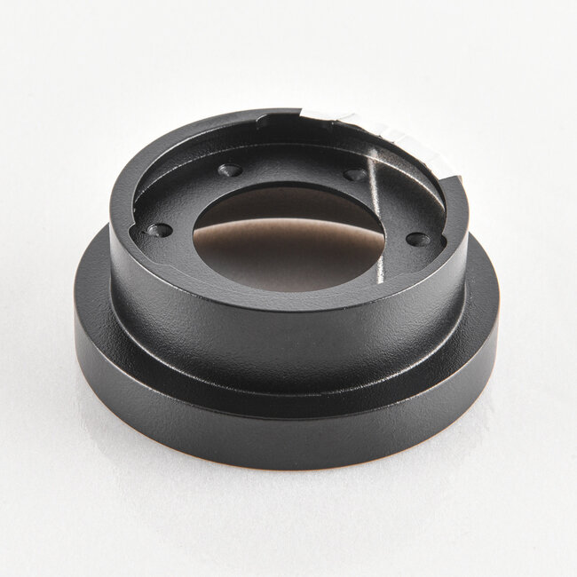 9W Einbaustrahler Meya mit Ring - schwarz