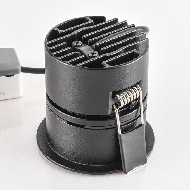 9W Einbaustrahler Meya mit Ring 2 - schwarz