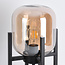 Tischlampe Duuk mit amber Glas