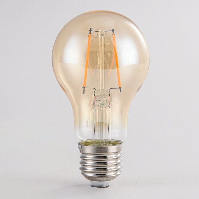 2,5W, 4,5W, 7W & 10W Filament Glühlampe, 2000K, amber Ø60 - dimmbar