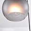 3-flammige Hängelampe Brinati - graues Mattglas