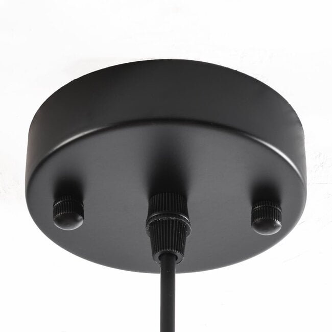 1-flammige Hängeleuchte Verona - amber - länglich gewölbt