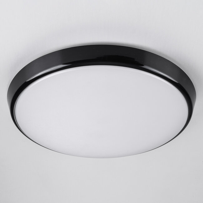 Deckenleuchte Schwarz Ø35,2 cm mit anpassbarer Farbtemperatur