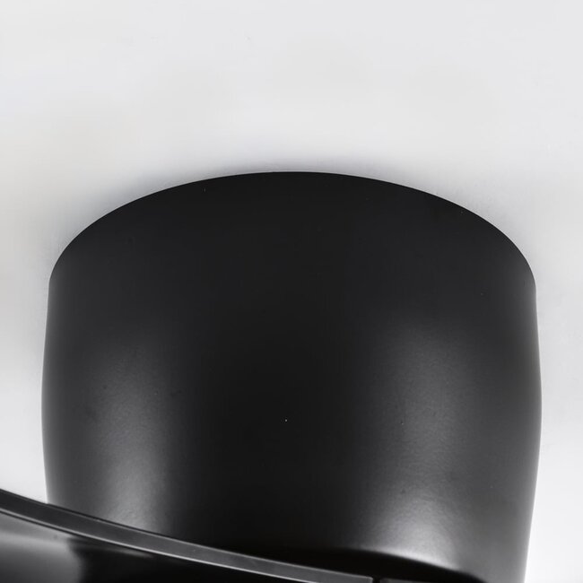 Deckenventilator Circo schwarz mit einstellbarer Farbtemperatur