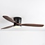 Deckenventilator Flux Sommer/Winter mit einstellbarer Farbtemperatur - Holzoptik