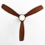 Deckenventilator Flux Sommer/Winter mit einstellbarer Farbtemperatur - Holzoptik