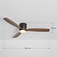 Deckenventilator Flux Sommer/Winter mit einstellbarer Farbtemperatur - Holzoptik
