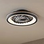 Deckenventilator mit dimmbaren LEDs und RGB-Funktion - Flow