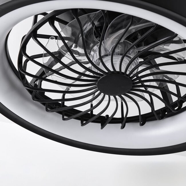 Deckenventilator mit dimmbaren LEDs und RGB-Funktion - Flow
