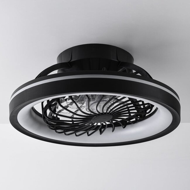 Intelligenter Deckenventilator Flow mit Fernbedienung, TUYA wifi app und RGB-Funktion