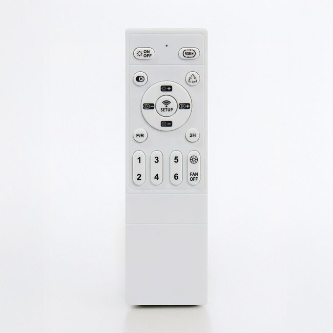 Intelligenter Deckenventilator Flow mit Fernbedienung, TUYA wifi app und RGB-Funktion