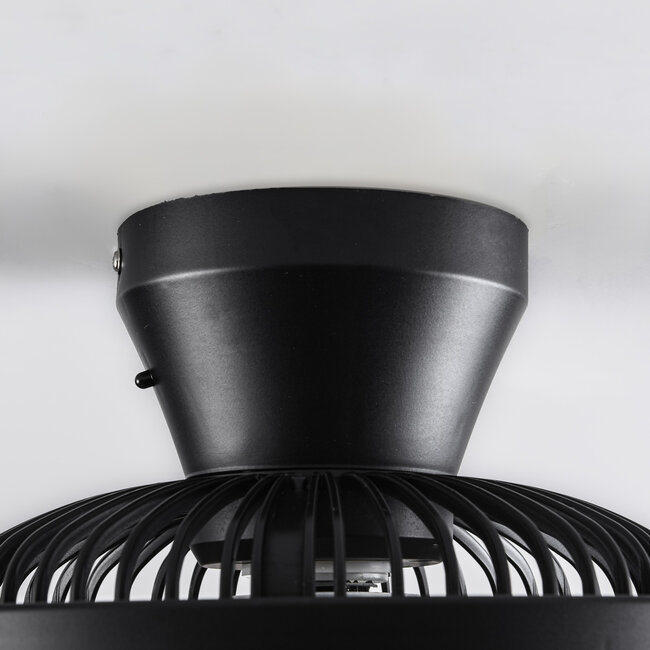 Dimmbarer Deckenventilator Gale inkl. Fernbedienung und einstellbarer Farbtemperatur