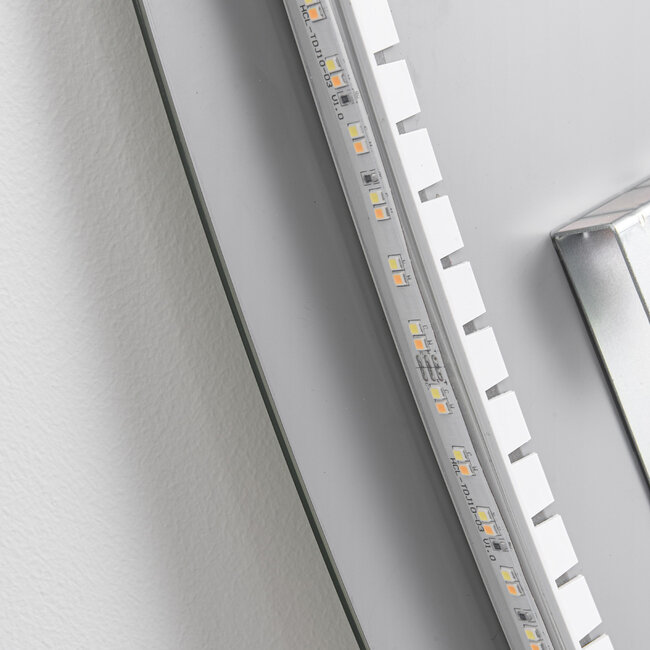 Vitra Badspiegel mit dimmbaren LEDs, einstellbaren Farben, Berührungssensor und Spiegelheizung