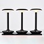 Set aus 3 kabellosen Tischlampen mit einstellbarer Lichtfarbe und Ladestation – Charge