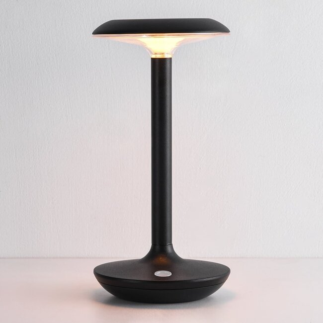 3er-Set kabellose Tischlampen Charge mit Ladestation - integrierte LED