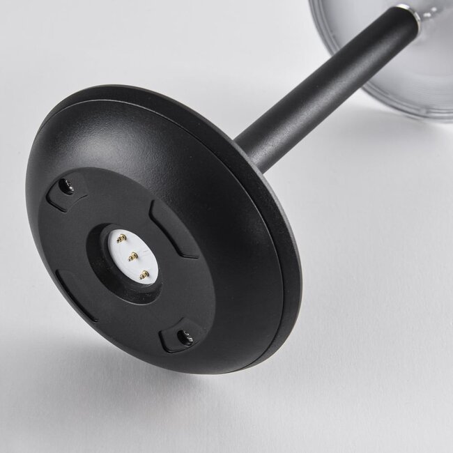 Set aus 3 kabellosen Tischlampen mit einstellbarer Lichtfarbe und Ladestation – Charge