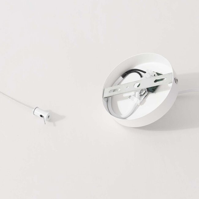 Weiße Hängelampe in Wolkenform Kumo 90 cm - Wolkenlampe