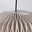 Minimalistische Pendelleuchte Leinen, beige - Linte