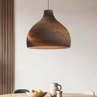 Papp-Hängeleuchte Soluna - Ø60 cm