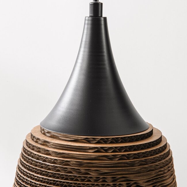 5-Licht Design-Hängeleuchte aus Karton - Filtra