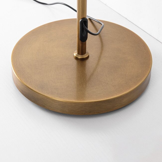 Stehlampe Lumina in Bronze mit integrierten LEDs