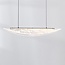 3-stufig dimmbare Design-Hängelampe Flectra mit Marmormuster - Schwarz