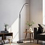 Stehlampe Lumina in Schwarz mit integrierten LEDs