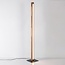 Stehlampe Piata in Holzoptik mit integrierter LED - dimmbar