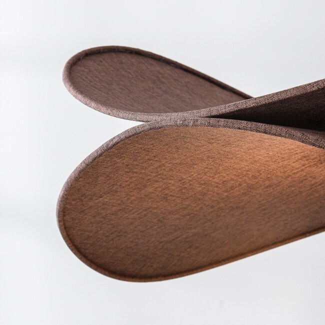 Moderne Hängelampe braun, 1-flammig - Linha