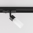 Schienenstrahler 1-phasig Vexa mit mattem Diffusor, Schwarz