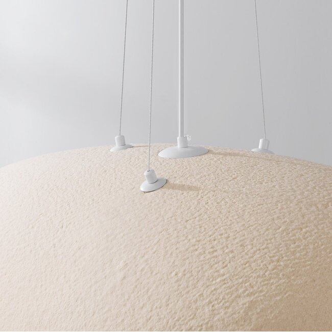 Wabi Sabi Pendelleuchte Numa 105 x 33 cm - Sandbeige