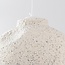 Wabi Sabi Hängelampe Iro mit Steineffekt Ø35 cm - Terrazzobeige
