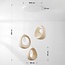 Wabi Sabi Hängelampe Yoru mit 3 Lichtquellen inkl. G9 Leuchtmittel - Sandbeige