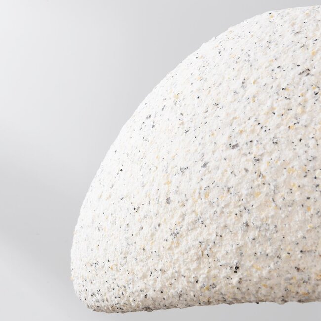 Wabi Sabi Deckenleuchte Concrete Aura 40 x 28 in terrazzo beige