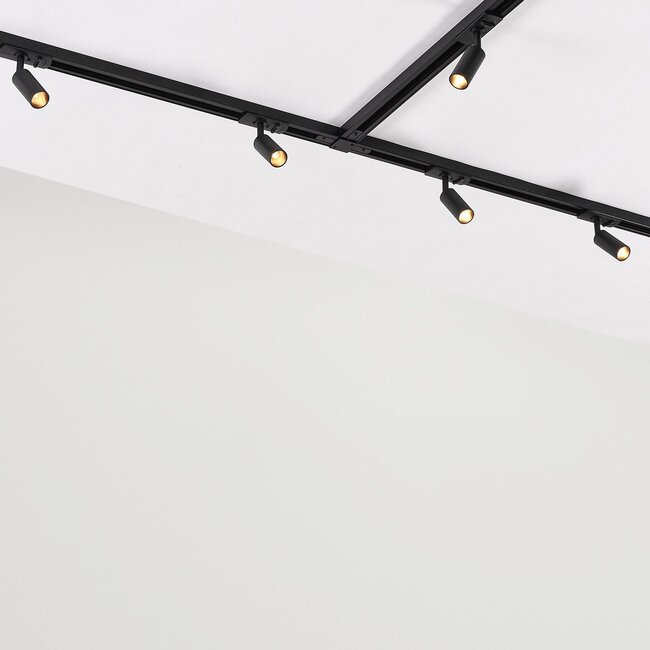 Modernes 1-Phasen-Schienensystem 3 Meter mit schmalen G9-Rayn-Strahlern