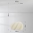 3D-gedruckte Hängelampe Tiba - welliges Design