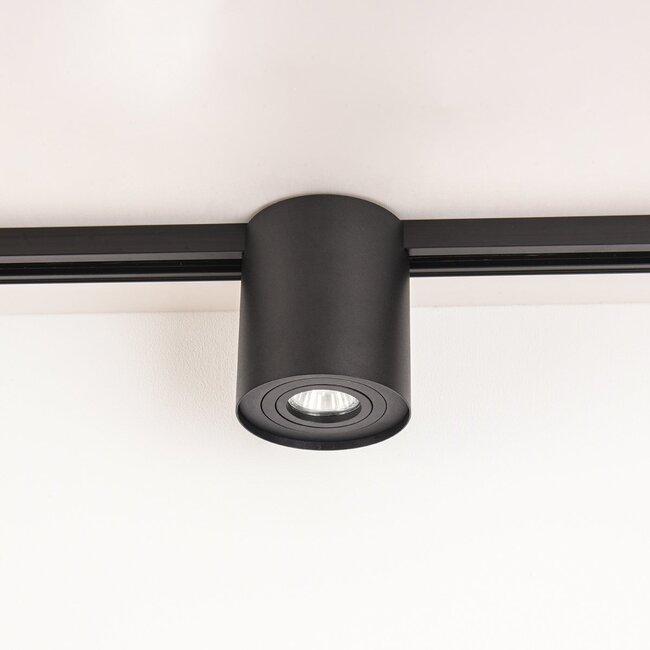 Modernes 3-Meter-Einphasen-Stromschienensystem mit Zylo-Strahlern - Deckenleuchte