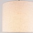 Stehlampe Hygge mit Leinenschirm - schwarz