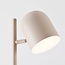 Stehlampe Iki in Beige mit 2 schwenkbaren Spots und integrierter LED