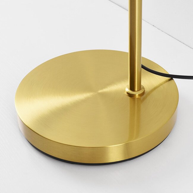 Stehleuchte Kiri mit natürlichem Lampenschirm