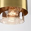 Design-Hängeleuchte Fynna 3-Licht amber Glas